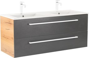Vario Clam 120 alsó szekrény mosdóval