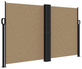 tópszínű behúzható oldalsó napellenző 140 x 1000 cm