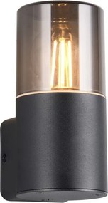 TRIO 224060132 HOOSIC Modern Kültéri Fali Lámpa Fekete E27 IP44