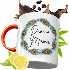 Narancssárga Bögre Anyák Napjára Ajándék fényképes nyomattal