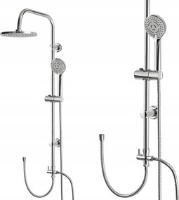 Zuhany Szett Zuhanyoszlop Esőztető Csaptelep Nélkül