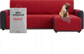 Vízálló ágytakaró kanapéra sarokvédő teflon piros 240 cm