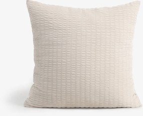 Goldea krepp párnahuzat - latte 40 x 40 cm