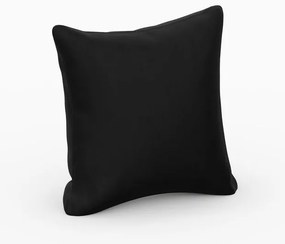 Fekete bársony párna moduláris kanapéhoz Rome Velvet - Cosmopolitan Design