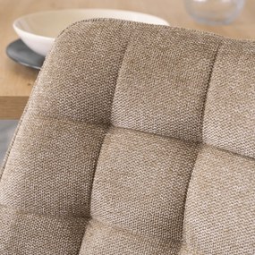 KATHY Kárpitozott Étkezőszék Sötét Bézs Színben