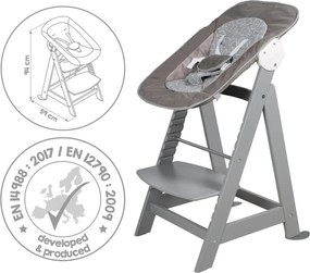 Szürkésbarna etetőszék Miffy – Roba