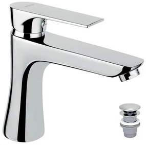 Novaservis Algeo Square mosdó csaptelep clic-clac rendszerrel króm baq2 82003.0