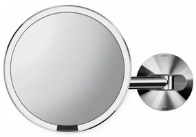 Simplehuman Wall kozmetikai tükör fényes acél SHST3016