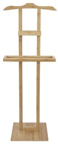 Bambusz ruhaállvány Compactor Bamboo, barna