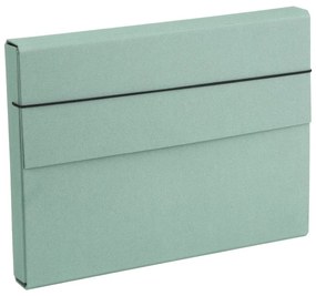 Zöld karton rendszerező Olof Canvas Paper Laminate – Bigso