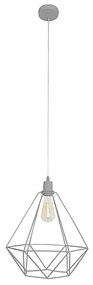 Csillár KARO LARGE 1xE27/15W/230V szürke
