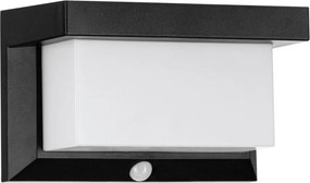 EGLO 48968 UTRERA Fali Lámpa Mozgásérzékelővel Fehér, Fekete LED IP44