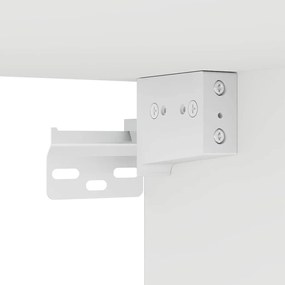 Cipősszekrény polcokkal Fehér 77.5 x 30 x 83.5 cm Faanyag