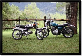 Poszterek keretben 60x40 Klasszikus motorkerékpár Motor