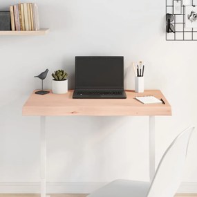 kezeletlen tömör tölgyfa asztallap 80x40x(2-6) cm