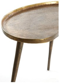 Fém tárolóasztal 49x67 cm Lienz – Light &amp; Living