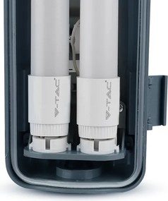 LED ipari fénycsöves világítás T8 2xG13/22W/230V IP65 4000K 156 cm