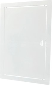 Revíziós Ajtó Fém Fehér Patentos 30x60