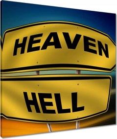 Vászonkép 60x60 Válaszút előtt