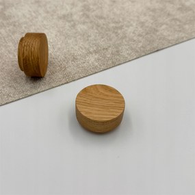 Bútorgomb Természetes Tölgy 40mm Bosco fa loft retro skandináv