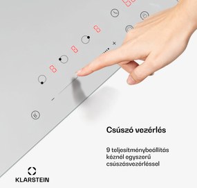 Klarstein Delicatessa Indukciós főzőlap, 45 cm, 6600 W, 3 főzőlap
