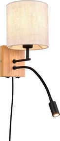 Trio NILAM 212879236 Fali lámpa 2x31w/led+e27 3000k 310lm ip20