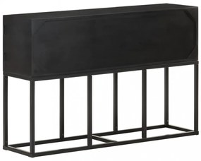 tömör mangófa tálalószekrény 115 x 30 x 76 cm