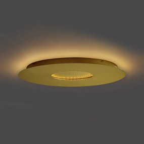 Modern mennyezeti lámpa arany 60 cm LED-del, 3 fokozatban dimmelhető - Morning