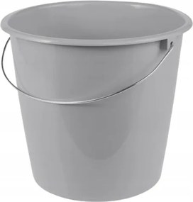 Keeeper Vödör fém fogantyúval 28,5 x 26 cm 10 liter Szürke