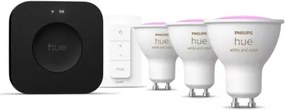 Philips Hue WACA kezdőcsomag 3xGU10/4,2W 2000-6500K + csatlakoztatáshoz szükséges eszköz