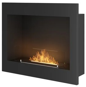 InFire - Beépített BIO kandalló 49x60 cm 3kW fekete