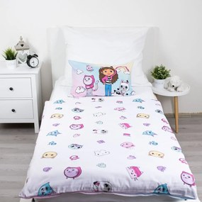 Pamut gyerek ágyneműhuzat babaágyhoz 100x135 cm Gabby's Dollhouse "Sugar Dream" – Jerry Fabrics