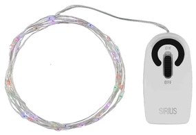 Fényfüzér, izzók száma 40 db-os hosszúság 390 cm Knirke multi – Sirius