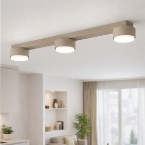 Brilagi - LED spotlámpa MONO 3xGX53/12W/230V bézs