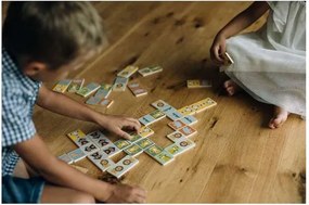 FreeON free2play Domino Safari – Fa társasjáték - 28 db-os