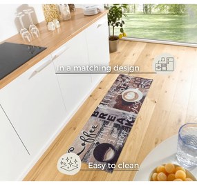 Barna futószőnyeg 50x150 cm Enjoy Coffee Break – Hanse Home
