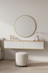 Zeynep 120 - Sapphire Oak, White