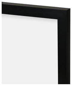Fekete műanyag fali képkeret 75x30 cm