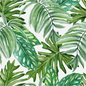 Fotótapéta Flizelin Fal a Hálószobába Egzotikus levelek 250x250 Ragasztó