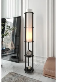 NOTO polcos állólámpa 1xE27/40W/230V fekete