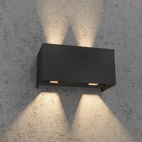 Redo 90302 - LED kültéri fali lámpatest VARY 4xLED/5W/230V IP54 antracit