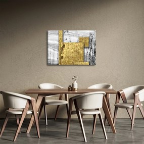 Kép - Arany négyzetek N⁰1 (70x50 cm)