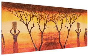 Kép - afrikai szavanna (120x50 cm)