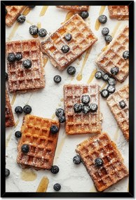 Poszterek keretben 40x60 Gofri Amerikai áfonya