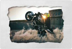 Poszterek 120x80 Gumiégetés Drift Motor