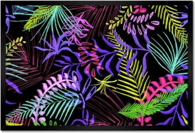 Poszterek keretben 60x40 Színes kompozíció Levél