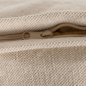 Krémszínű len kanapé 160 cm – Ixia