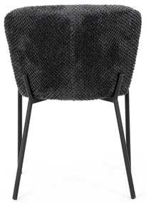 Bouclé CT-W1077 GREY2 étkezőszék szett, 4 db