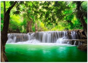 Poszterek 100x70 Tájkép vízesés