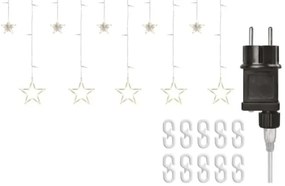 LED karácsonyi fényfüggöny 115xLED/1,35W 6,85x1,05 m meleg fehér